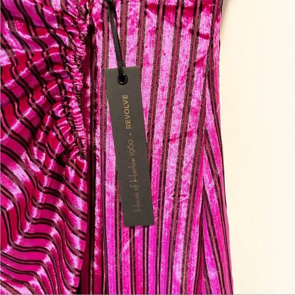 House of Harlow 1960 x REVOLVE Alvaro Dress in Deep Magenta - Picture 6 of 8